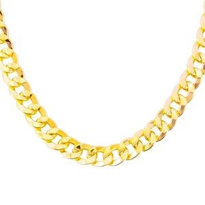 necklace gold plated 14 karat.